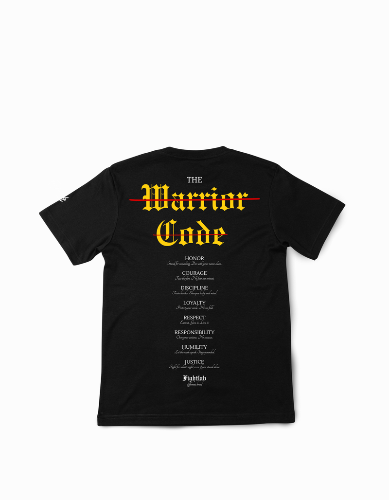 Warrior Code T Shirt Fightlab