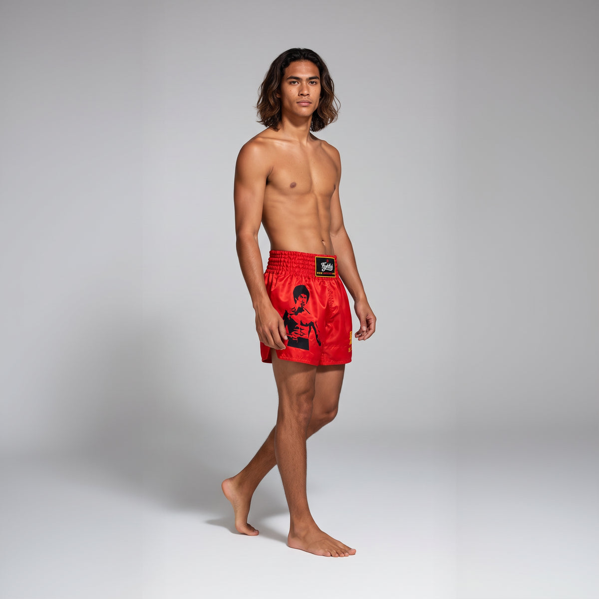 Be Like Water Muay Thai shorts by Fightlab - limited edition