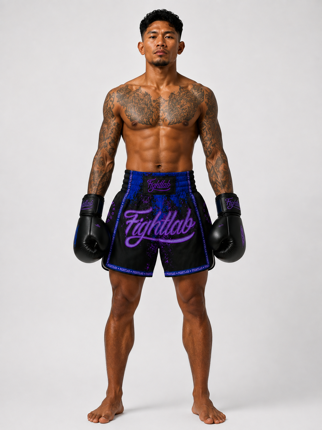 Fightlab - Neon Venom Thai Boxing shorts Fightlab