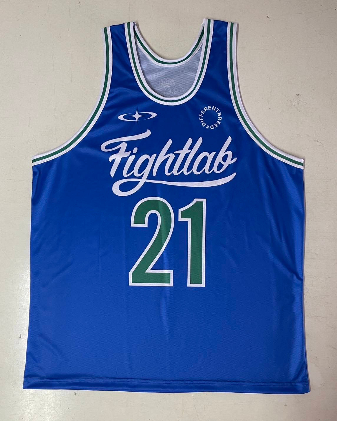 Fightlab Arena Jersey – Island Wave (Blue/Green #21) Fightlab