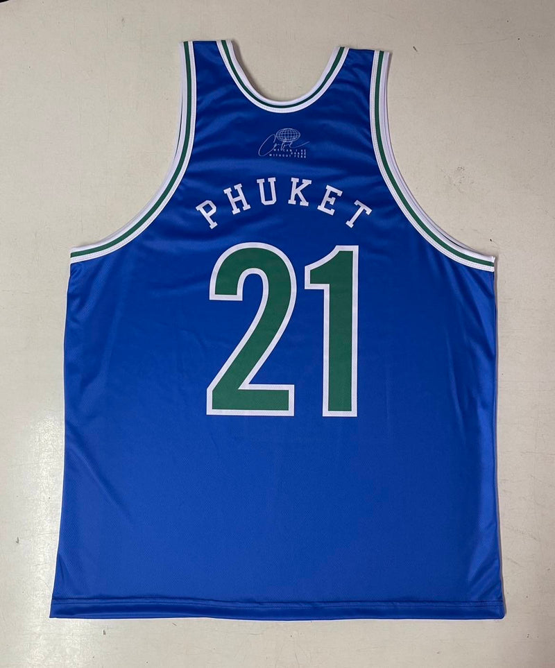 Fightlab Arena Jersey – Island Wave (Blue/Green #21) Fightlab