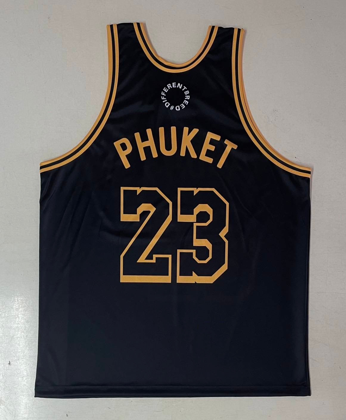 Fightlab Arena Jersey – Championship Edition (Black/Gold #23) Fightlab