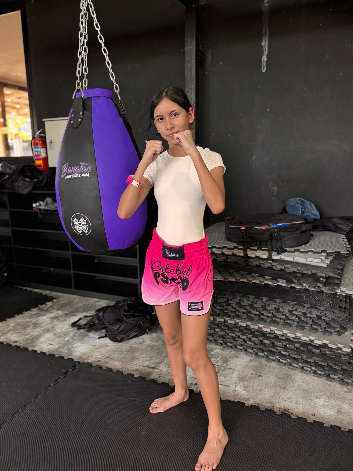 Miss Fightlab - Cute But Psycho Thai Boxing Shorts Fightlab