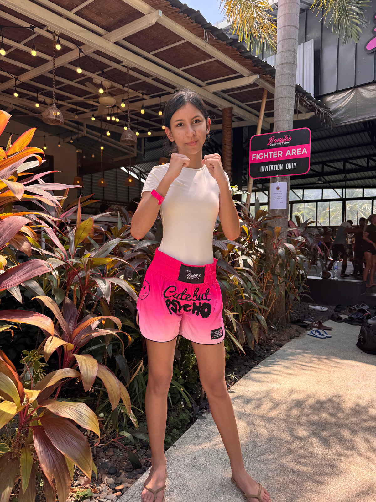 Miss Fightlab - Cute But Psycho Thai Boxing Shorts Fightlab