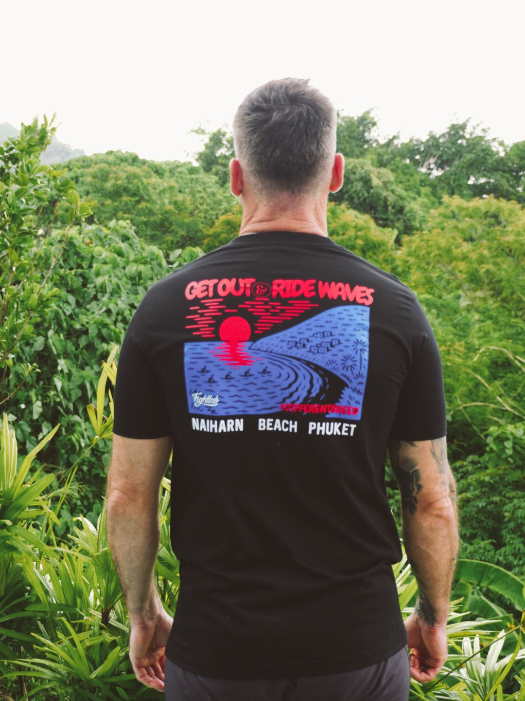 Ride The Waves T Shirt Fightlab