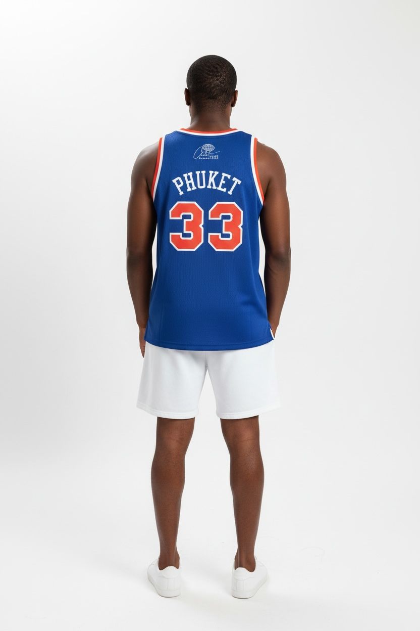 Fightlab Arena Jersey – Classic Phuket (Blue/Red #33) Fightlab