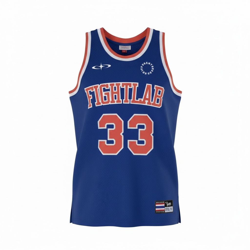 Fightlab Arena Jersey – Classic Phuket (Blue/Red #33) Fightlab