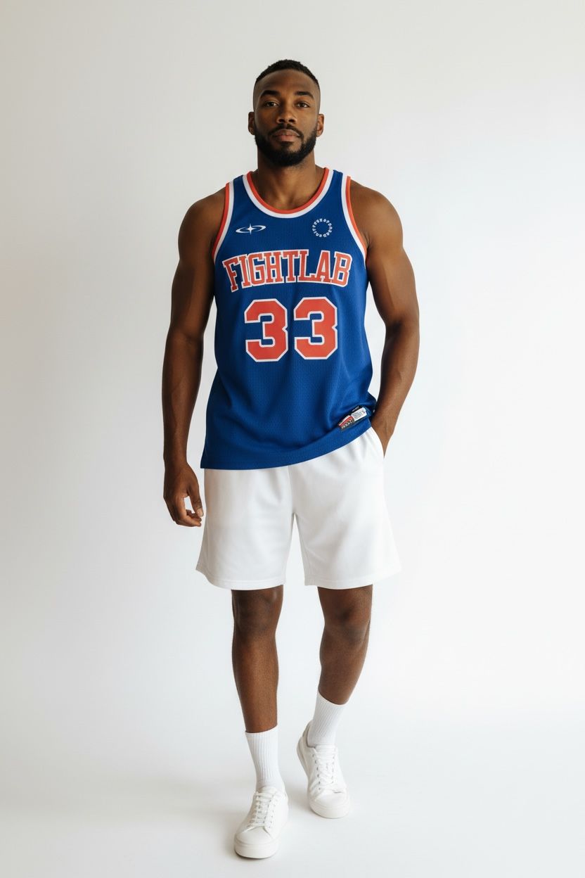 Fightlab Arena Jersey – Classic Phuket (Blue/Red #33) Fightlab
