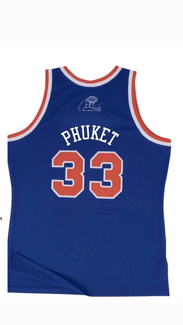 Fightlab Arena Jersey – Classic Phuket (Blue/Red #33) Fightlab